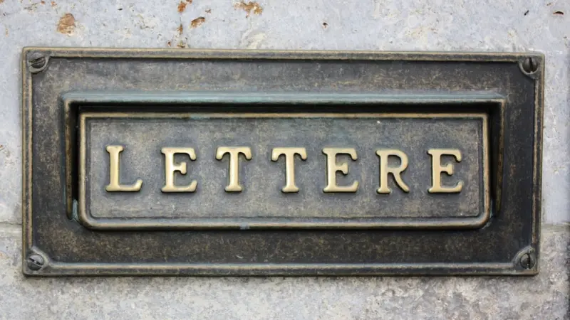 Vintage mailbox